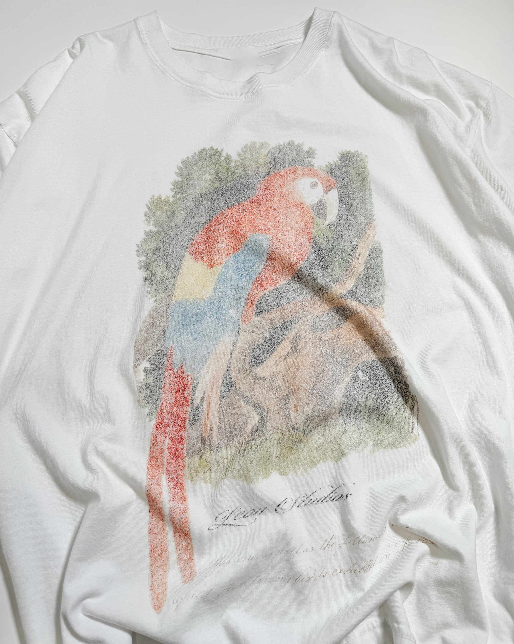 FADED PARROT T-SHIRT